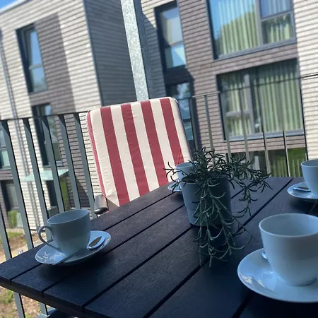 Beltblick - Moderne Mit Meerblick Und Sauna - Neubau דירה